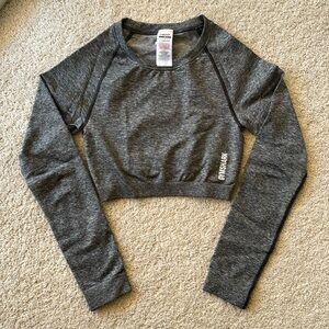 Gymshark Adapt Seamless Long Sleeve Crop Top